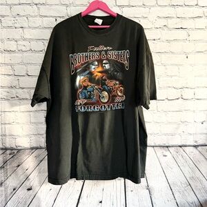 HARLEY DAVIDSON. Black graphic T-shirt. Size 3X